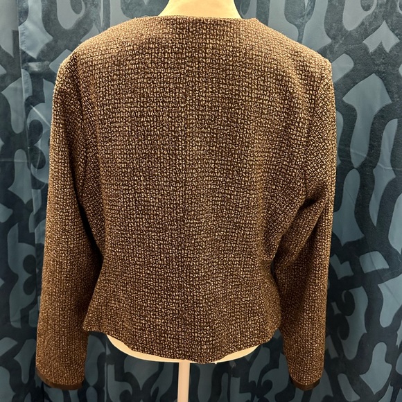 Brown Tweed Blazer - Picture 3 of 7